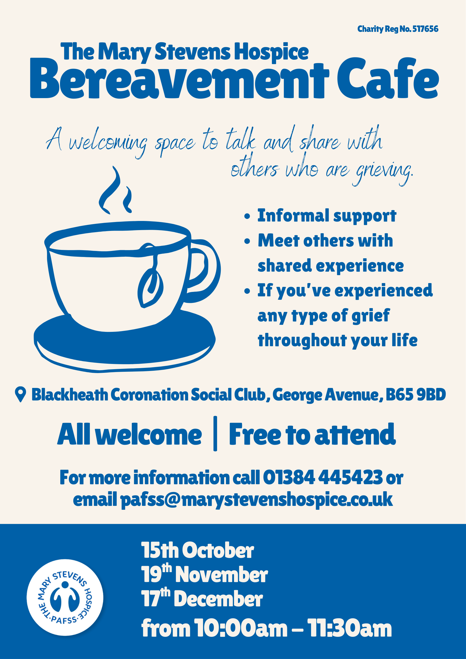 bereavement cafe poster 2025 blackheath (1)